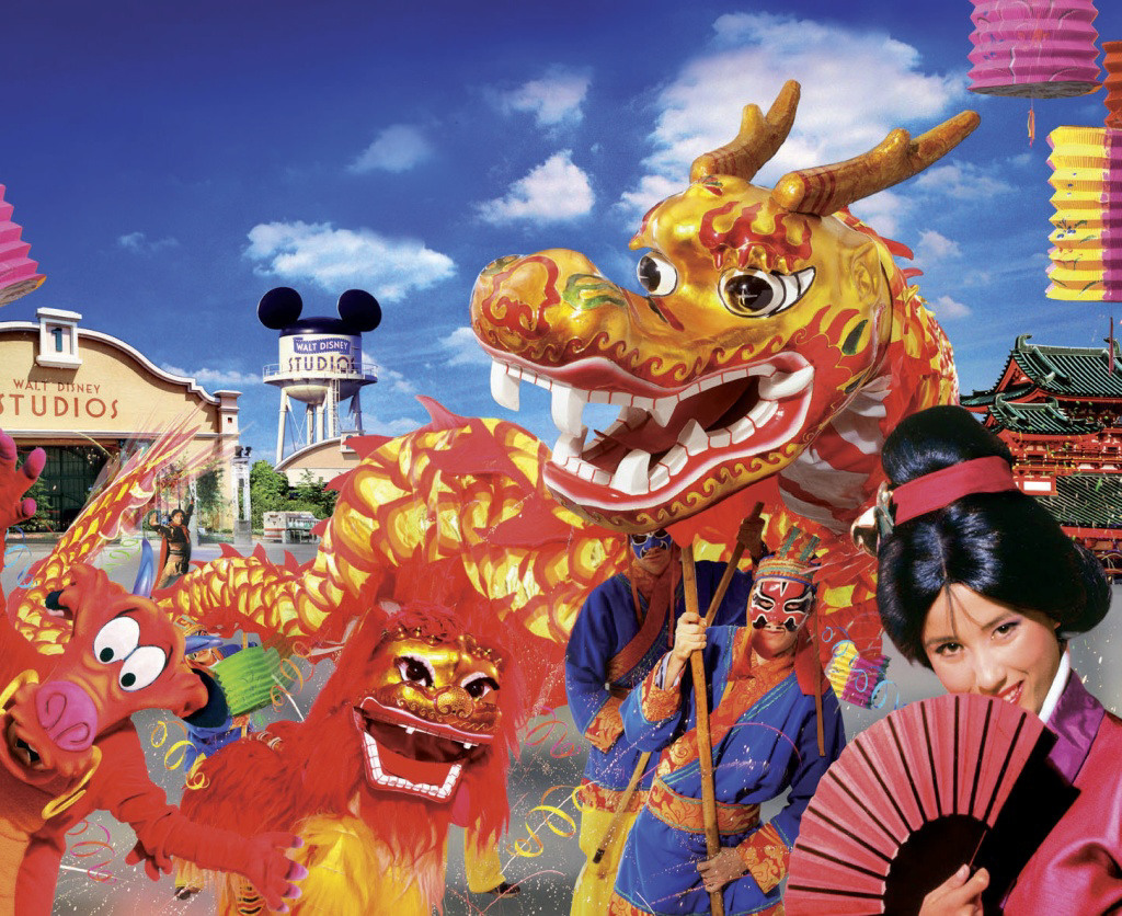 Nouvel an chinois à Disneyland Paris