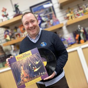 Rencontre avec Régis Alart à propos du nouveau disque vinyle collector Euro Disney