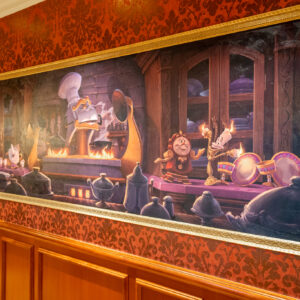 Exclusive Look: New Artwork Revealed for Royal Banquet at Disneyland Hotel in Paris