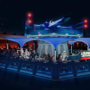 NOUVELLES INFORMATIONS SUR LOUNGE LIGHTSPEED, LA NOUVELLE TERRASSE ÉPHÉMÈRE DE DISCOVERYLAND POUR LES FANS DE STAR WARS™