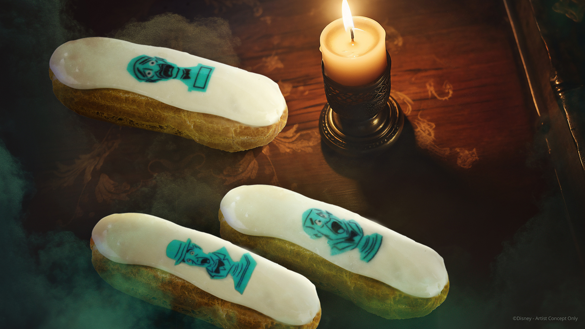 Enchanting Halloween candlelit scene. AI Generation.