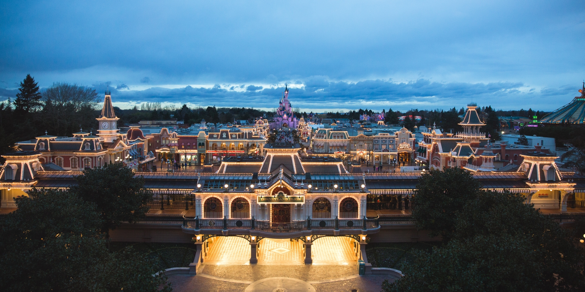 Main Street de nuit