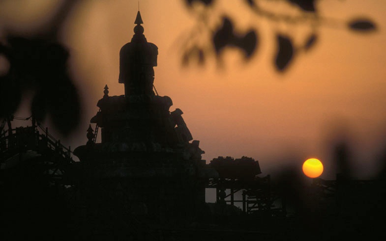 Coucher de soleil Adventureland