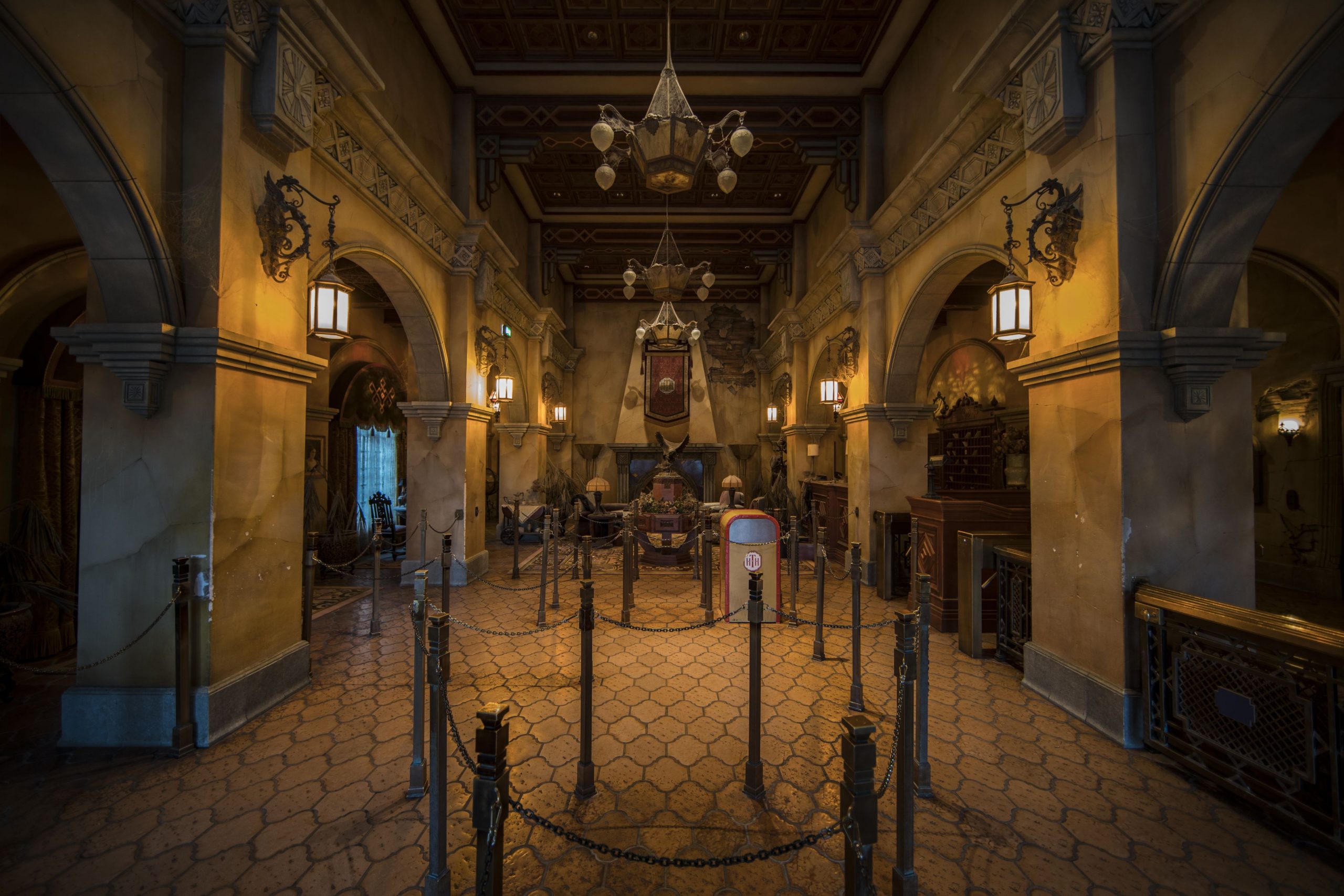 File d'attente Hollywood Tower Hotel