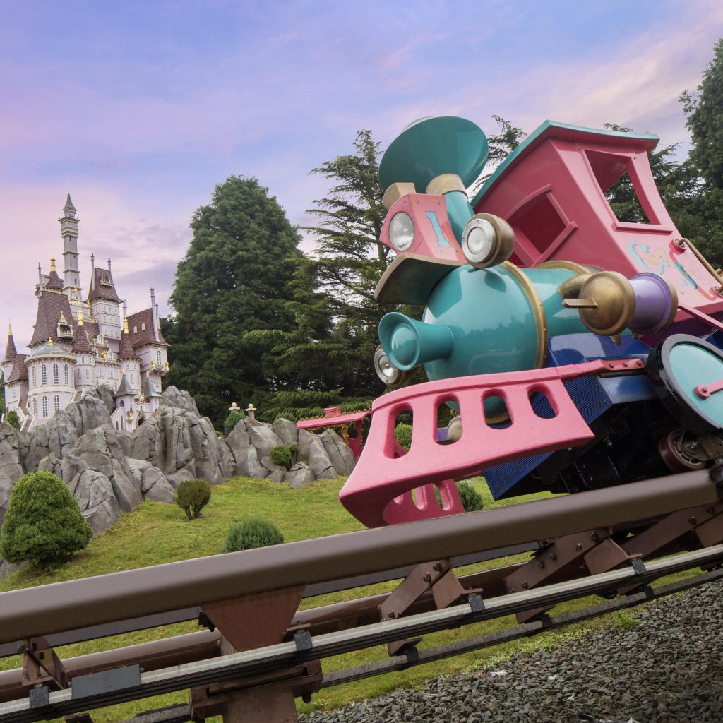 Petit train et chateau