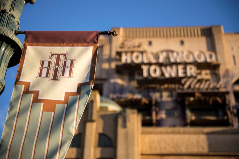 Tower of Terror et drapeau