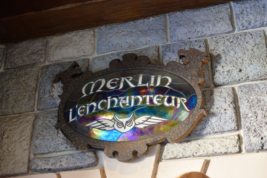 Plaque Merlin l'enchanteur