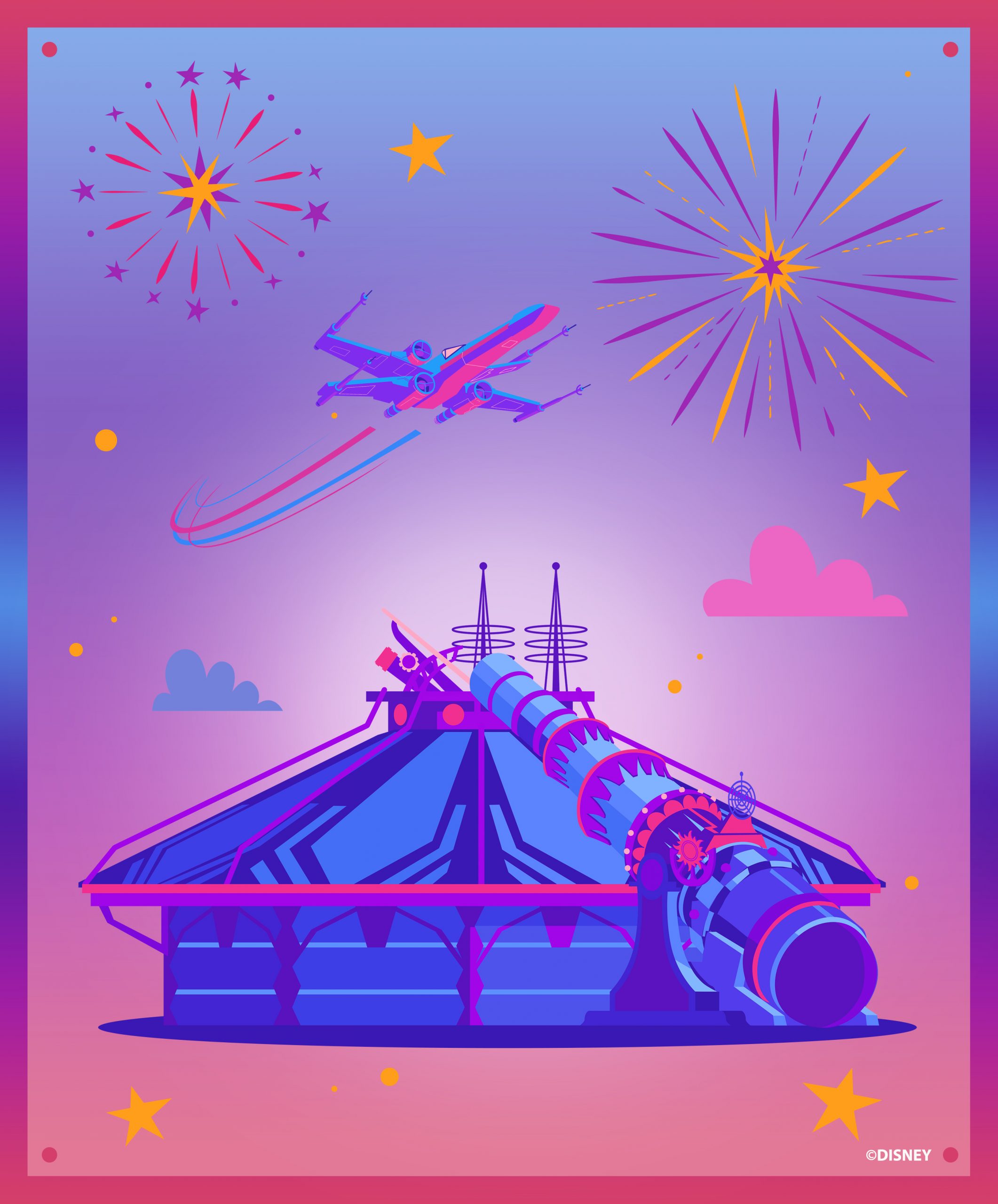 Affiche 30ème HyperSpace Mountain