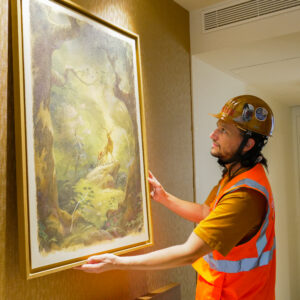 New exclusive artworks unveiled for the refurbished rooms at Disney Sequoia Lodge®